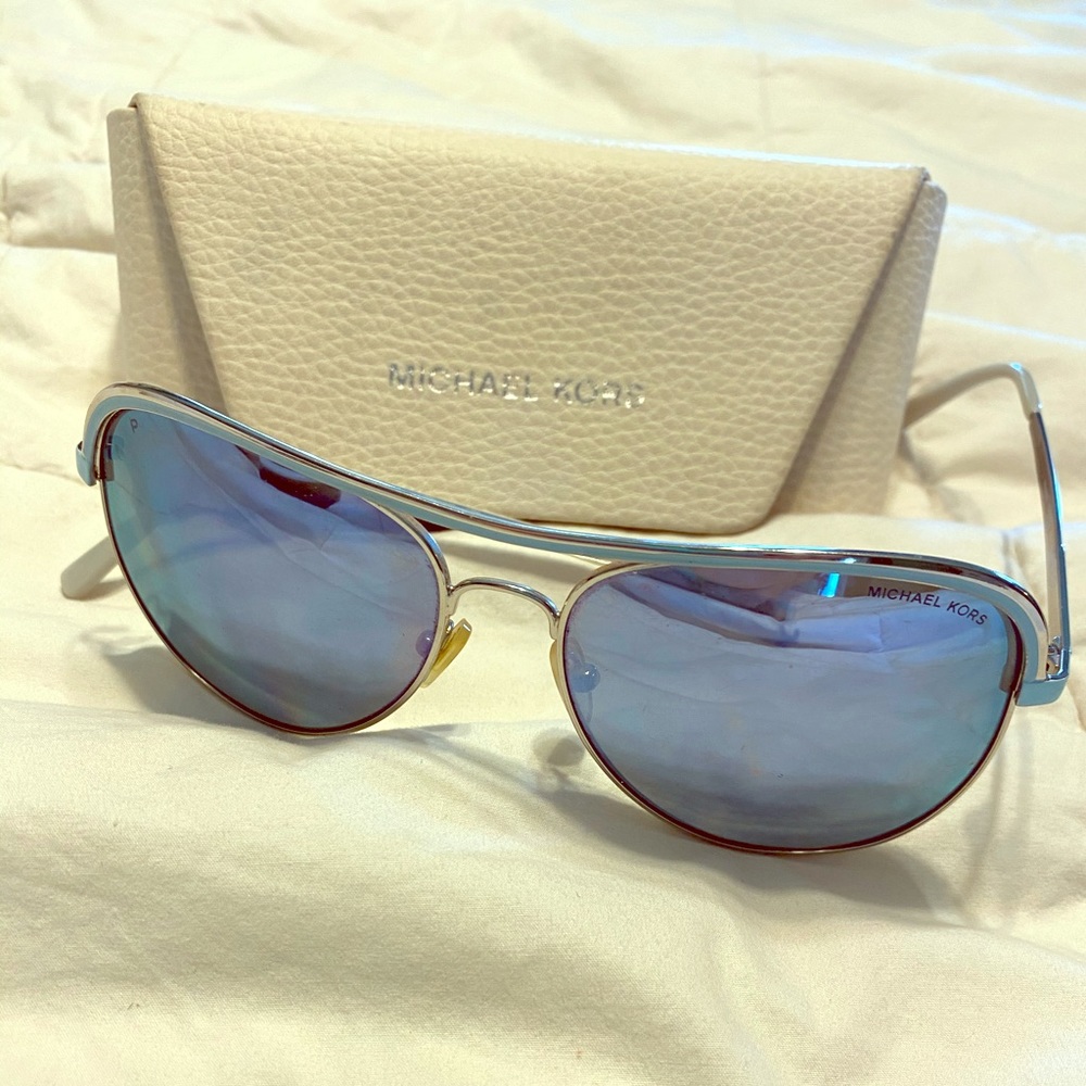 Michael Kors mirrored sunglasses